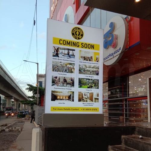Bcklit Fabric Signage Outdoor